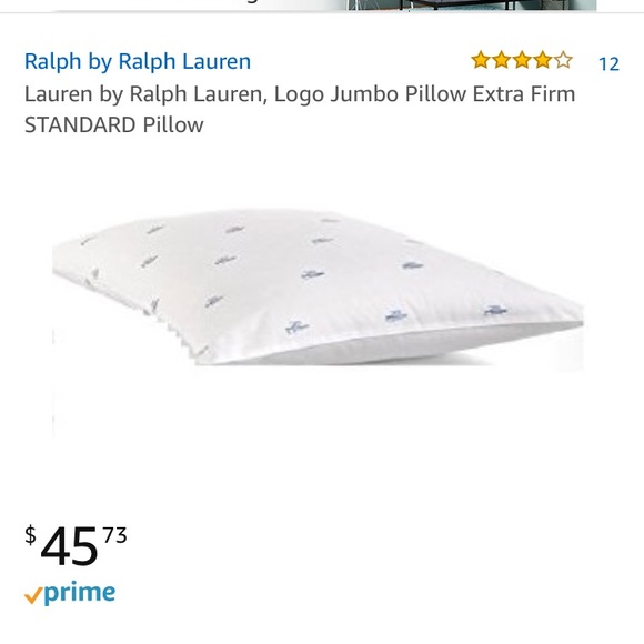 Lauren Ralph Lauren synthetic fiberfill pillow - Picture 3 of 4